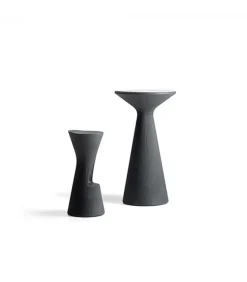 Sgabello Da Giardino In Polietilene, Accessoriabile Di Luce A Led E Kit Di Fissaggio.