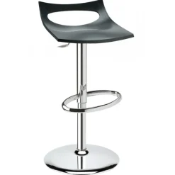 Sgabello Diavoletto, Progettato E Realizzato In Italia Da Scab. Scocca In Tecnopolimero, Telaio Cromato.