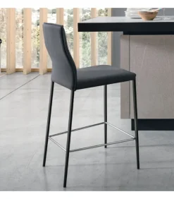 Sgabello Diva S Con Appoggiapiedi.