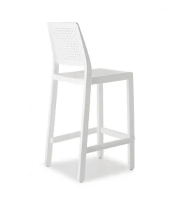 Sgabello Emi Di Scab, In Tecnopolimero Rinforzato In Fibra Di Vetro Per L'Outdoor.