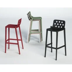 Sgabello Fisso Isidoro Versatile E Brillante