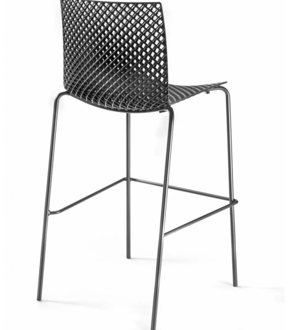 Sgabello Fuller Sto Impilabile Con Appoggiapiedi.