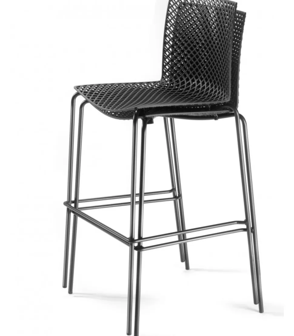 Sgabello Fuller Sto Impilabile Con Appoggiapiedi.