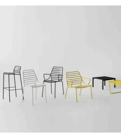 Sgabello Link St Con Appoggiapiedi.