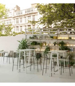 Sgabello Link St Con Appoggiapiedi.