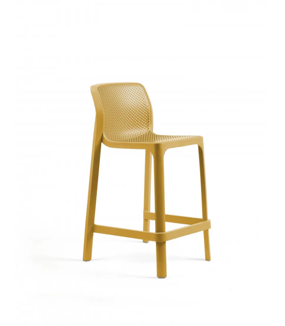 Sgabello Net Stool Mini Colorato Adatto Per Interni Ed Esterni