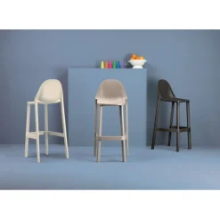 Sgabello Piu Di Scab In Tecnopolimero. La Versione H 75 Cm E Stata Testata E Approvata Da Catas Come Conforme.