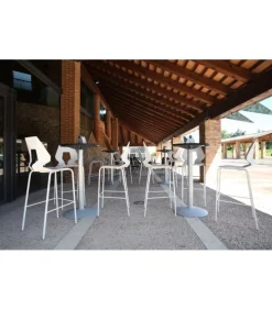 Sgabello Prodige Stool Identita Metallica