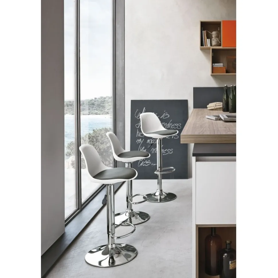 Sgabello Stoccolma Sg Regolabile In Altezza.