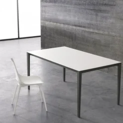 Sistema Tavolo Fusion Disponibile In Moltissime Finiture E Misure