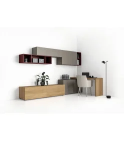 Soggiorno Ad Angolo Con Scrivania