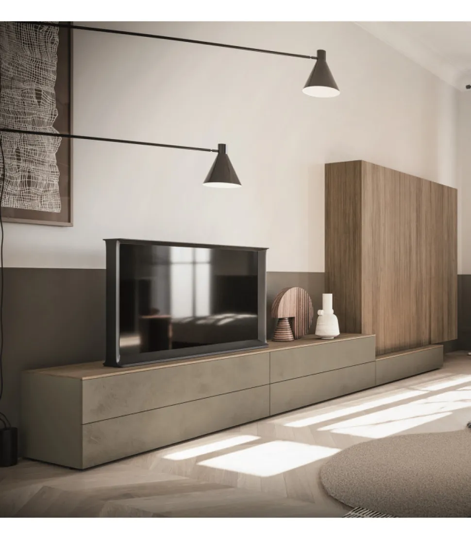 Soggiorno Minimal Contenitivo