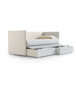 Space Divano Alto, Con Struttura In Acciaio Imbottita.