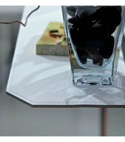 Specchiera Ingresso Con Mensola Integrata E Coppia Appendiabiti A Parete - L.65 H.180 Cm - Art. 500