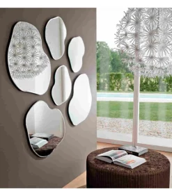 Specchiera Sagomata Grande, Decidi Tu Come Posizionarla. Dimensione 75 X 59