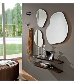 Specchiera Sagomata Piccola, Decidi Tu Come Posizionarla. Dimensione 50 X 39