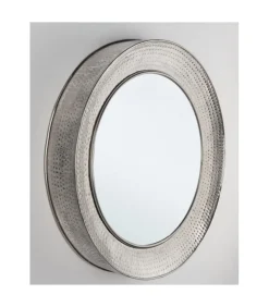 Specchio Con Cuscino Adara Nickel D80