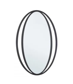 Specchio Con Cuscino Nabila Nero 51X80