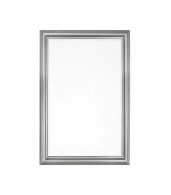 Specchio Sanzio C-C Mat Argento 60X90