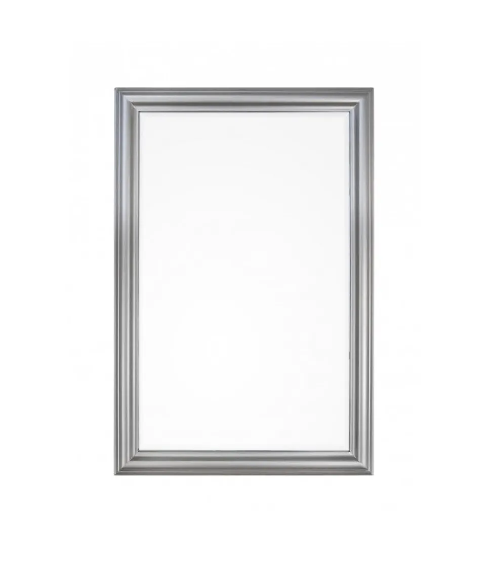 Specchio Sanzio C-C Mat Argento 60X90