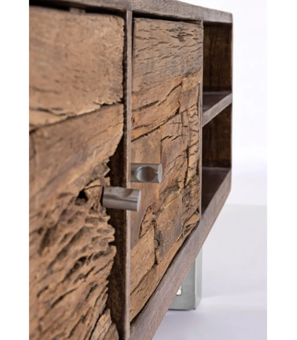 Station Mobile Porta Televisione 2 Ante