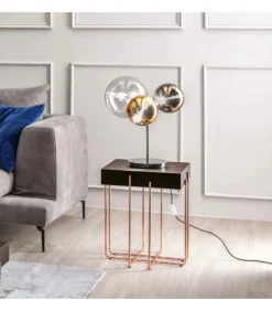 Tavolino Cruz Small, 100% Made In Italy.