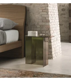 Tavolino Di Design In Vetro