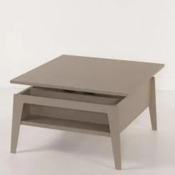 Tavolino Multifunzione Brighton Quadrato, Diventa Una Scrivania