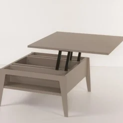 Tavolino Multifunzione Brighton Quadrato, Diventa Una Scrivania