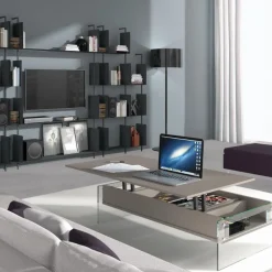 Tavolino Multifunzione London Rettangolare, Diventa Una Scrivania