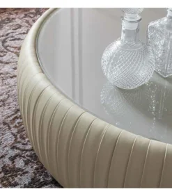 Tavolino Plisse, 100% Made In Italy.