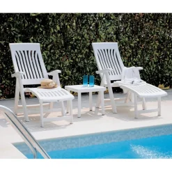 Tavolino Quadrato Impilabile Rodi