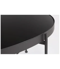 Tavolino Rashida Nero 70X46