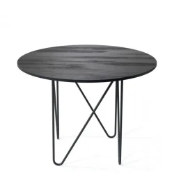 Tavolino Rotondo Shape Acciaio Verniciato A Polveri