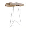Tavolino Savanna Bn Alto Struttura In Radicidi Teak