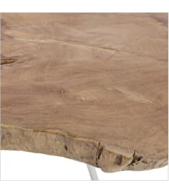 Tavolino Savanna Bn Alto Struttura In Radicidi Teak
