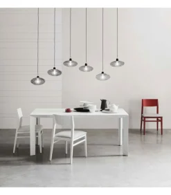 Tavolo Allungabile Dafne, Di Maronese Acf, Made In Italy.