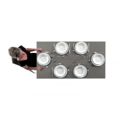 Tavolo Allungabile Eos, Compatto Ma Senza Rinunce