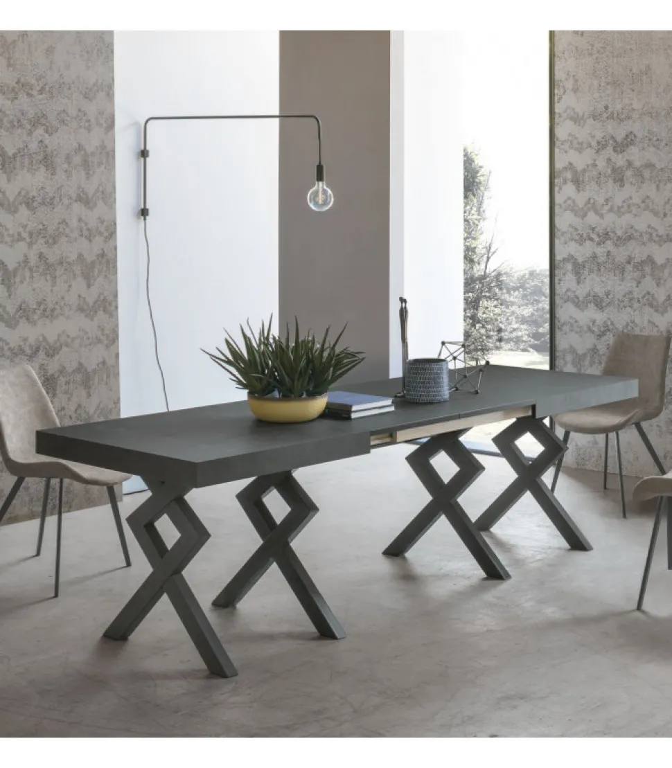 Tavolo Allungabile Ettore, 100% Made In Italy.