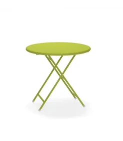 Tavolo Con Piano Rotondo Arc En Ciel Tt.