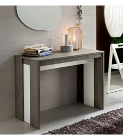 Tavolo Consolle Allungabile T180, Si Estende Fino A 180 Cm - Made In Iitaly