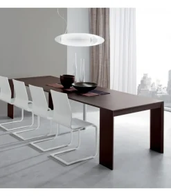 Tavolo Consolle Allungabile P311, Si Estende Fino A 311 Cm - Made In Iitaly