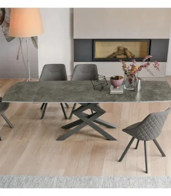 Tavolo Cross, 100% Made In Italy.