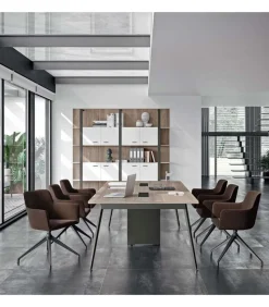 Tavolo Da Riunione X3, 100% Made In Italy.