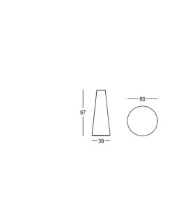 Tavolo Fura Di Plust, In Polietilene Per L'Outdoor, Con Certificazione Catas E 