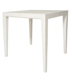 Tavolo In Frassino Laccato Bianco