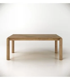 Tavolo In Legno Massiccio Lavorato Artigianalmente