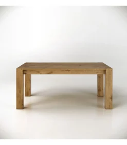 Tavolo In Legno Massiccio Lavorato Artigianalmente