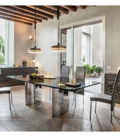 Tavolo Manhattan Botte, 100% Made In Italy.