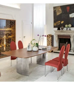 Tavolo Manhattan Botte, 100% Made In Italy.